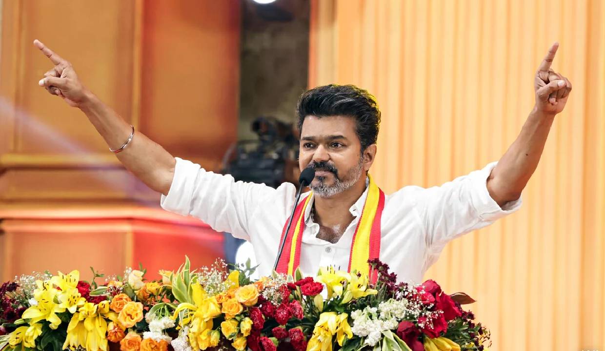 Vijay to visit Delhi today, To meet Modi, Amit Shah – News Today | First with the news