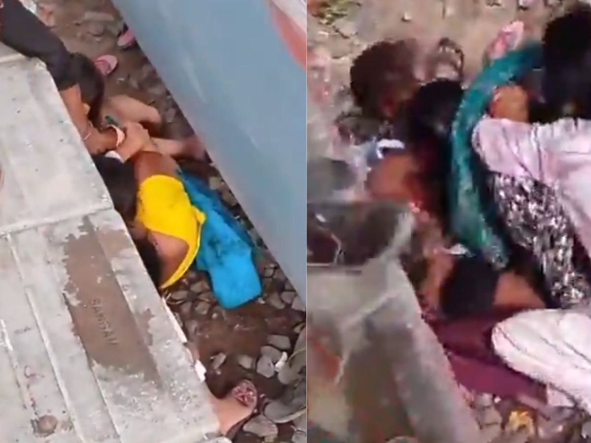 Viral Video: Heroic Mother’s Quick Action Saves 5 Lives At Shahpur Patori Railway Station In Bihar