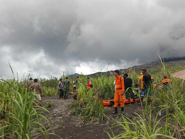 Volcano erupts in Indonesia, killing at least 3 hikers in an off-limits area, police say