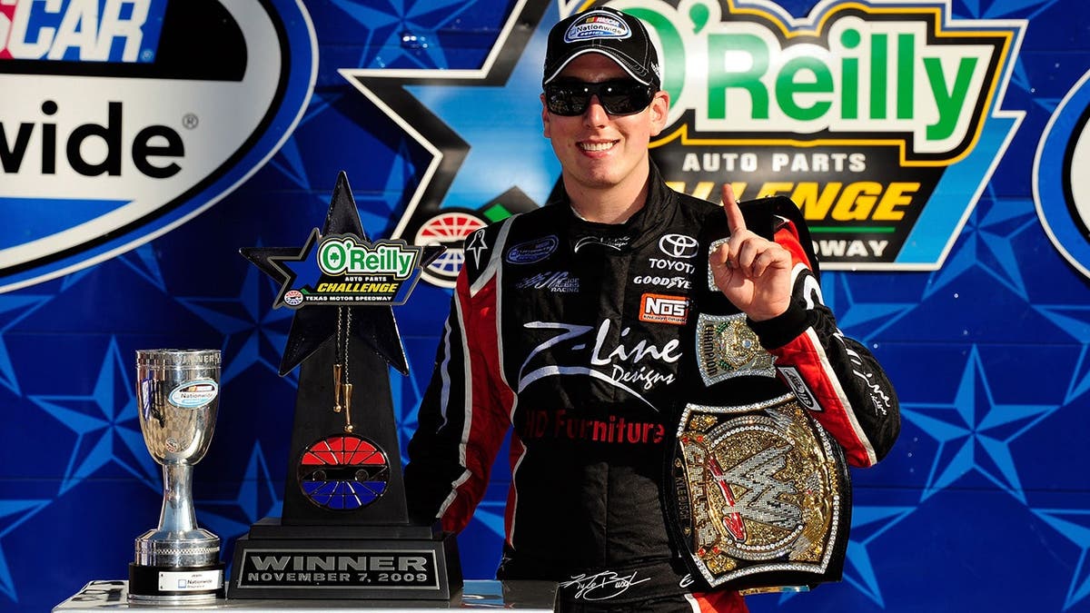 WWE fans pay tribute to Kyle Busch, the one-time 24/7 champion