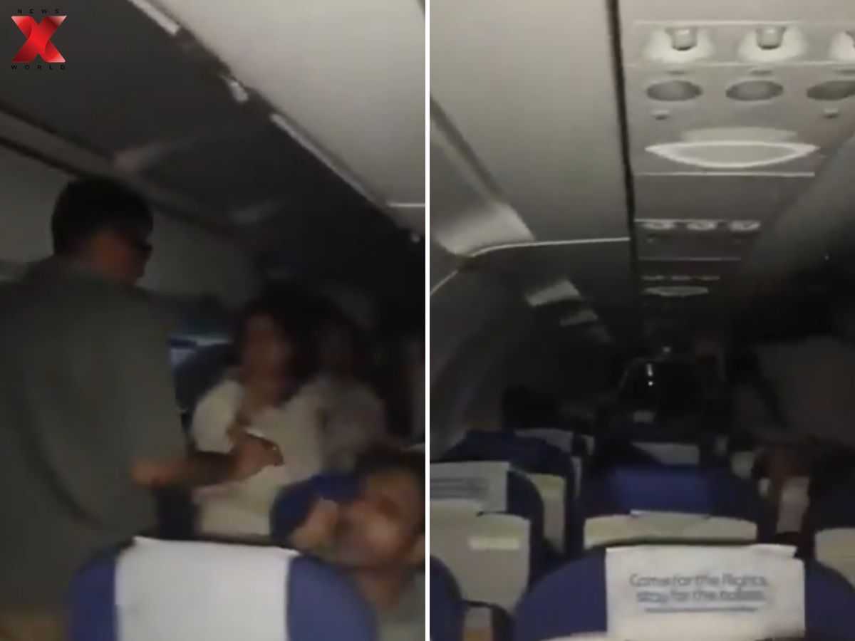 Watch: Panic Inside IndiGo Aircraft As 25-Minute Power Failure Traps Passengers In Sweltering Heat At Vadodara Airport
