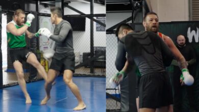 Watch video: Conor McGregor spotted in intense spar session with ‘Stun Gun’ ahead of UFC comeback, is he ready? | International Sports News – The Times of India