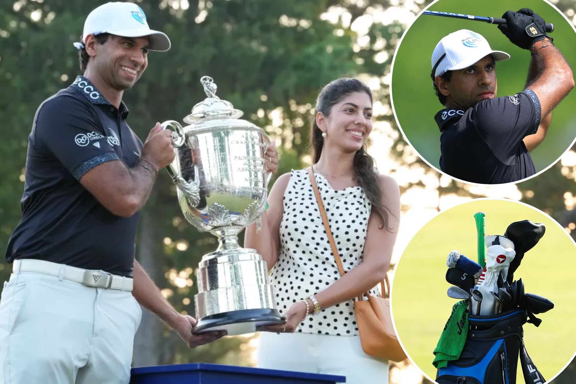 Why PGA Championship winner Aaron Rai uses two gloves, iron covers