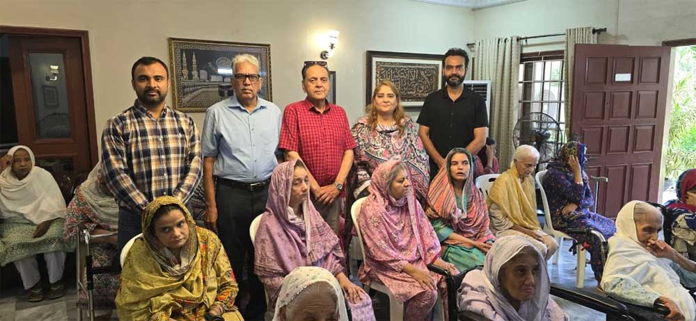 Zafar Shaikh visits Aaghosh Home Trust, appeals to corporate sector to support shelterless women and orphan girls – The Financial Daily