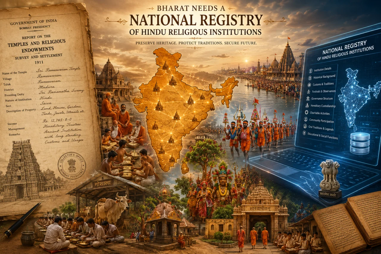 harat Needs a National Registry of Hindu Religious Institutions