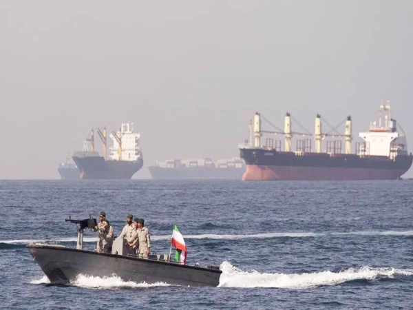 iran warning strait of hormuz european military vessels deployment decisive response | Express News