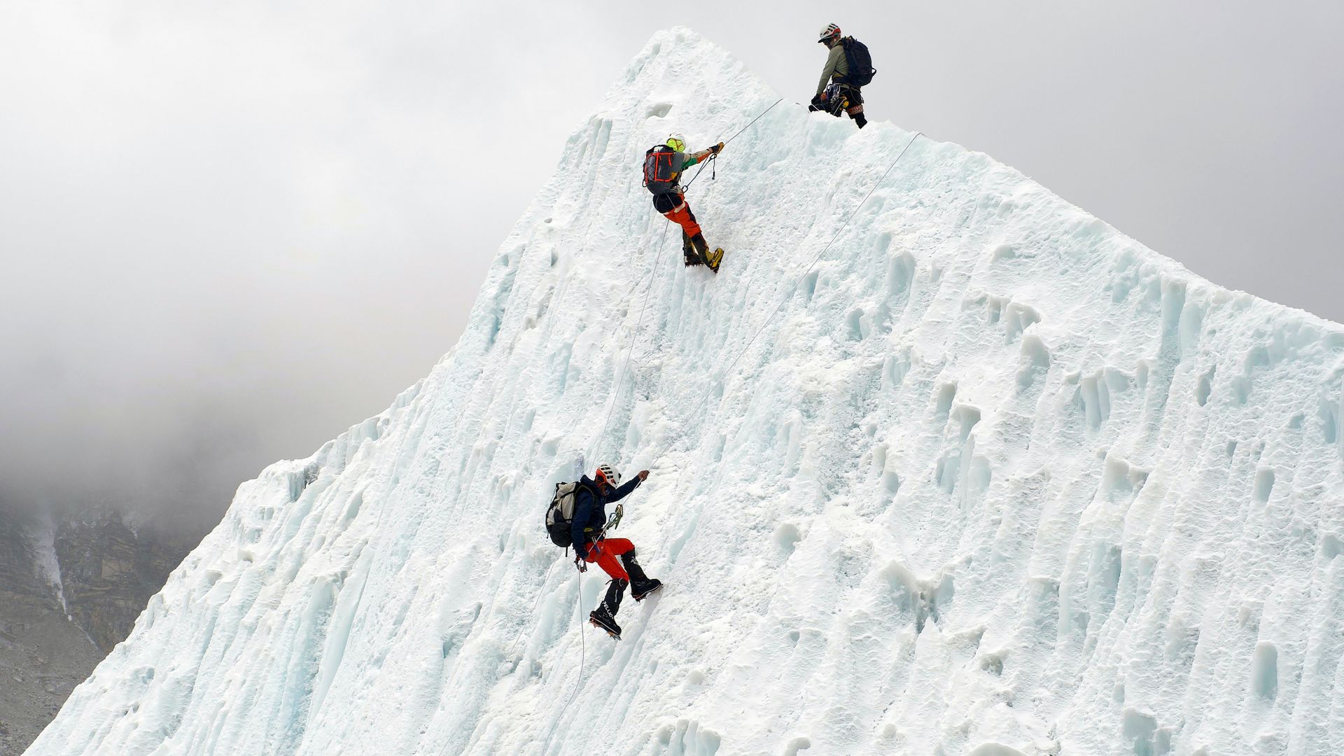 <a href='https://news.sky.com/story/the-most-striking-images-of-the-week-13544376' target='_blank'>Robot wars and treacherous Everest ascents: The most striking images of the week</a>