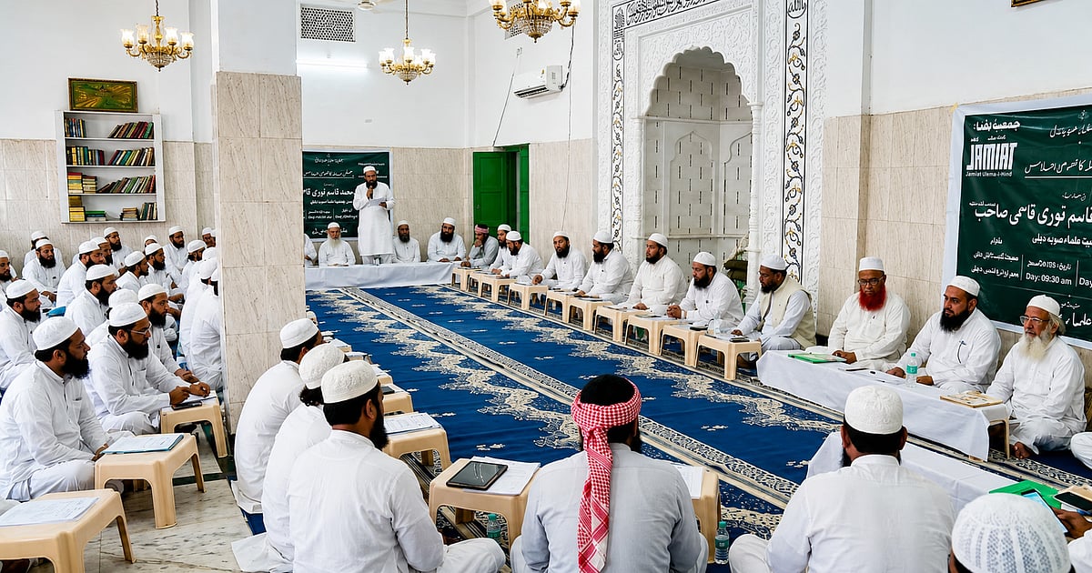 جمعیۃ علماء صوبہ دہلی کی مجلسِ عاملہ کا اہم اجلاس، مثالی اضلاع اور مثالی مساجد کے قیام کا فیصلہ