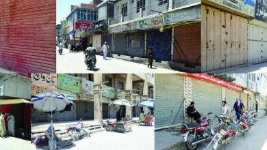 مدارس معاملے پر بلوچستان حکومت کی پالیسیوں کے خلاف بلوچستان میں شٹر ڈاؤن، احتجاجی ریلیاں ‘  10 مئی کو دما دم مست قلندر ہوگا قافلے کوئٹہ کا رخ کرینگے ،   مولانا واسع – Daily Qudrat