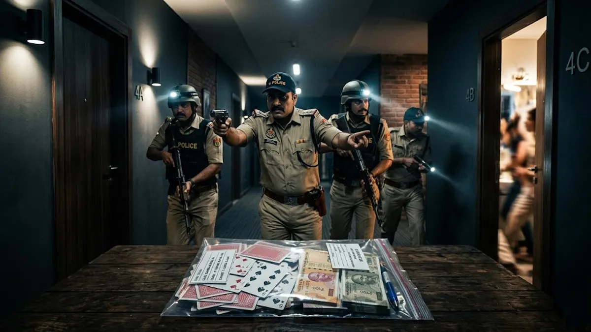 देहरादून के पॉश अपार्टमेंट में चल रहा था हाईप्रोफाइल जुआ, पुलिस की आधी रात सर्जिकल स्ट्राइक – Doon Horizon