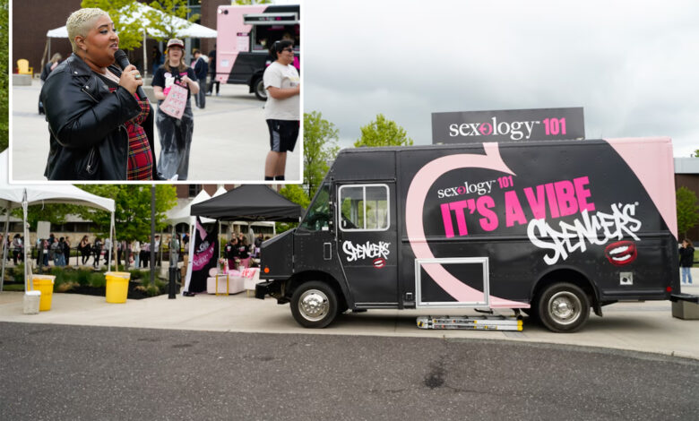 ‘Sexology 101’ truck hits NJ colleges, handing out sex toys, condoms and ‘pleasure expert’ advice