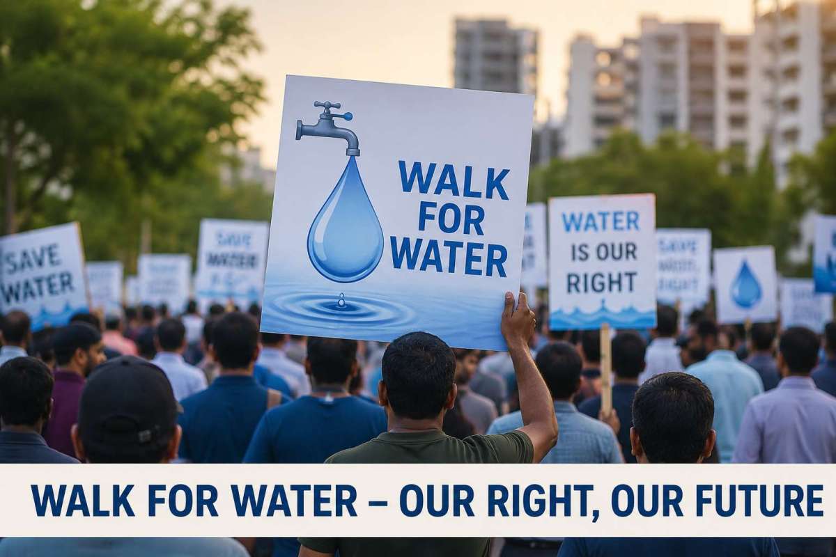 ‘Walk for Water’ Movement Announced Across Gandipet Mandal Over Severe Water Crisis | Telangana Tribune