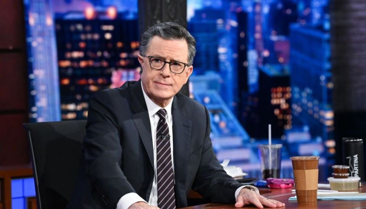 ‘We were lucky’: Stephen Colbert bids emotional farewell in final broadcast on Thursday
